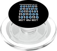 I programmatori lo fanno per bit codice binario divertente PopSockets PopGrip per MagSafe