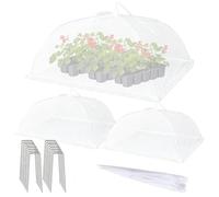 I Protettori Per Piante Dagli Animali | Pezzi Dello Schermo In | Rete Per Le Piante Con I Sedici,Per Terrazzino, Patio, Retrocortile, Serra, Aiuola, Giardino Ed All'aperto