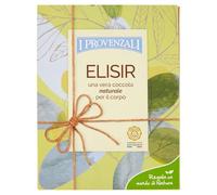 I Provenzali Cofanetto Elisir con Olio Aromatico Corpo & Capelli 200 Ml + Sapone Vegetale Aromatico 100 Grammi + Guanto Scrub Portasapone