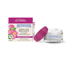 I Provenzali | Crema Viso Nutriente Biologica Rosa Mosqueta, 50 ml | 0