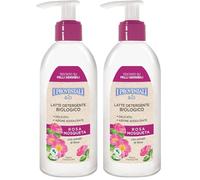 I Provenzali | Latte Detergente Biologico Rosa Mosqueta, 200 ml (Confezione da 2)