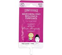 I PROVENZALI MASCHERA VISO BIOLOGICA PURIFICANTE CON ARGILLA VERDE 15ML.OLIO DI ROSA MASQUETA PELLI NORMALI-MISTE