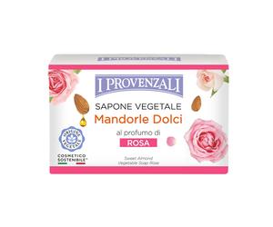 I Provenzali - Sapone Vegetale Mandorle Dolci al profumo di Rosa 100 g unisex