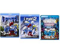 I Puffi Collection-1-2-3 Viaggio nella Foresta Segreta - (3 Blu Ray) Edizione Italiana