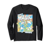 I Puffi Film Summer Party Music Puffetta Maglia a Manica