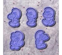 I Puffi set Formine tagliabiscotti di cookie cutter