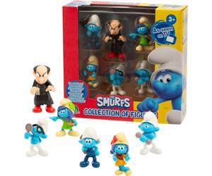I PUFFI - SET Personaggi 5,5CM con Gargamella 6,5 CM Giochi Preziosi PUF14200
