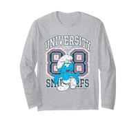 I Puffi University College Sports Maglia a Manica