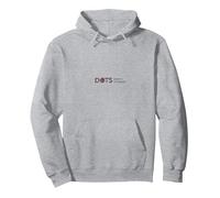 I Punti Fanno la Differenza: Messaggio ispiratore colorato Felpa con Cappuccio, Unisex per Adulti, Grigio Melange, XL