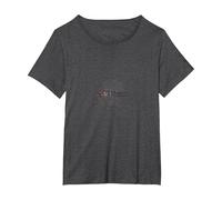 I Punti Fanno la Differenza: Messaggio ispiratore colorato Maglietta, Donna Plus-Size, Grigio Scuro, 2X