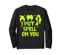I Put A Spell On You - Costume di Halloween da Strega e Ragno Spaventoso Maglia a Manica