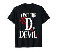 I Put D in Devil - Costume di Halloween da Uomo e Donna Maglietta