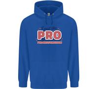 I Put The Pro IN Procrastination Procrastinate Uomo Felpa