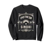I Put The sin in Sindhi Funny Humor Sindhi Culture Pride Felpa