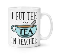 I Put The Tè IN Insegnante 284ml Tazza Scherzo Scuola World's Best Awesome Funny