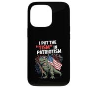 I Put The Tism in Patriottism USA Flag T-rex Dinosaur Autism Custodia per iPhone 13 Pro