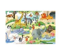 I puzzle di Castorland allo zoo sviluppano la concentrazione dei treni delle abi