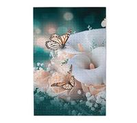 I puzzle di fiori e farfalle sono adatti per adulti e ragazzi e ragazze. Puzzle da 1000 pezzi