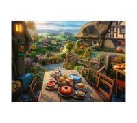 Schmidt Puzzle Colazione con Vista 1000 Pezzi