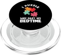 I puzzle modo passando il mio tempo di andare a letto | Jingsaw Puzzles Amante PopSockets PopGrip per MagSafe