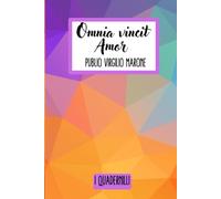 I Quadernilli: quaderno a righe con citazione letteraria da Publio Virgilio Marone