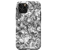 I quattro cavalieri dell'Apocalisse di Albrecht Durer (1498) Custodia per iPhone 11 Pro