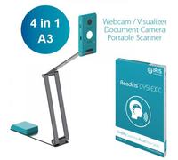 I.R.I.S. IRIScan Visualizer 7 + Readiris Dyslexic 2.0 Scanner aereo 4160 x 3120