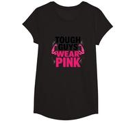 I Ragazzi duri Indossano la Dichiarazione di Fiducia della Forza dei Ragazzi Rosa Maglietta, Ragazze, Nero, XS