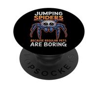 I ragni primaverili non sono noiosi, cool design dei cartoni PopSockets PopGrip Adesivo