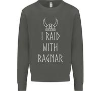 I Raid Con Ragnar The Vikings Valhalla Bambini Felpa Maglione