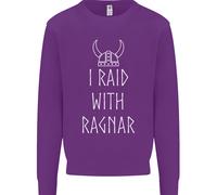 I Raid Con Ragnar The Vikings Valhalla Bambini Felpa Maglione