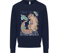 I Raise Piccolo Dinosauri Lucertole Chameleon Uomo Felpa Maglione