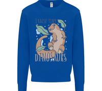 I Raise Piccolo Dinosauri Lucertole Chameleon Uomo Felpa Maglione