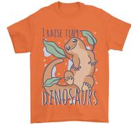 I Raise Piccolo Dinosauri Lucertole Chameleon Uomo T-Shirt 100% Cotone