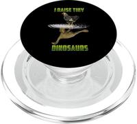 I Raise Tiny Dinosaurs Chicken Reflection Chickens Lovers PopSockets PopGrip per MagSafe