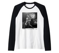 I Ramones Live Johnny Ramone di David Corio Maglia con Maniche Raglan
