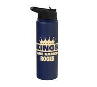 I re sono chiamati Roger Funny Roger Nome Stainless Steel Insulated Water Bottle