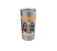I re sono nati il 17 settembre Bevitori di birra di buon compleanno Bicchiere termico in acciaio inox doppia parete