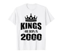 I re sono nati nel 2000 Compleanno 2000 Nato nel 2000 Maglietta
