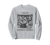 I Read Banned Books Felpa