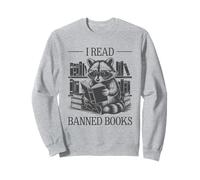 I Read Banned Books Felpa