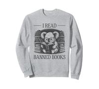 I Read Banned Books Felpa