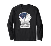 I Read Cards What's Your Superpower Tarot Design Maglia a Manica