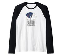 I Read Cards What's Your Superpower Tarot Design Maglia con Maniche Raglan