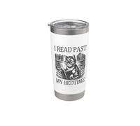 I Read Past My Bedtime Bicchiere termico in acciaio inox doppia parete