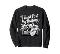 I Read Past My Bedtime Felpa
