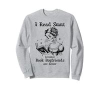 I Read Smut Book Boyfriends Smutty Books Dark Romance Reader Felpa