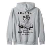 I Read Smut Book Boyfriends Smutty Books Dark Romance Reader Felpa con Cappuccio