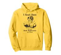 I Read Smut Book Boyfriends Smutty Books Dark Romance Reader Felpa con Cappuccio