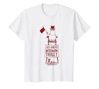 I Red Moominpappa Winter Games Vanno avanti Moomintroll! Bambini Maglietta